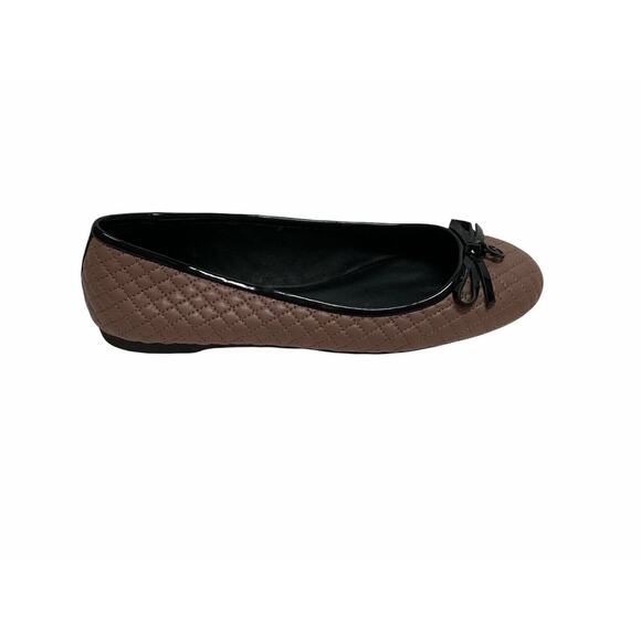 Michael Kors Women's Size 6 Melody Quilted Ballet Flats Dusty Rose Leather Pink - Picture 1 of 9